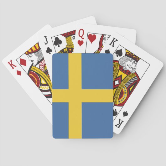 Schweden Spielkarten (Rückseite)