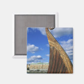 Schweden, Stockholm, Hafen, Gamla Stan, Magnet (Vorderseite/Rückseite)
