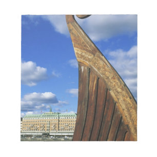 Schweden, Stockholm, Hafen, von Gamla Stan, Notizblock