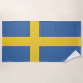 Schweden Strandtuch (Vorderseite)