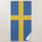 Schweden Strandtuch (Vorderseite)