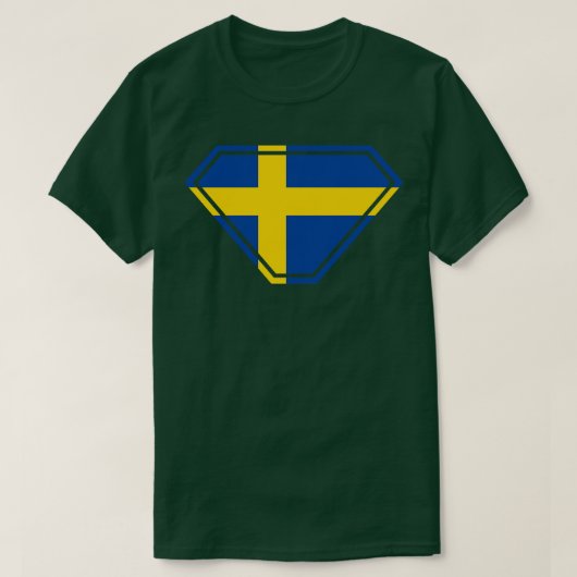 Schweden SuperEmpowered Shield T-Shirt (Design vorne)