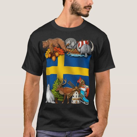 Schweden T-Shirt (Vorderseite)