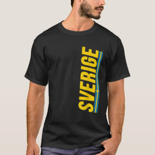 Schweden T Shirt Schwedische Flagge Sverige Gift L