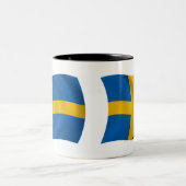 Schweden Tasse der Flagge (Mittel)