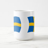 Schweden Tasse der Flagge (Mittel)
