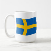 Schweden Tasse der Flagge (Links)