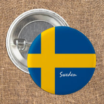 Schweden-Taste, patriotische Schwedische Flaggenmo