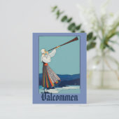 Schweden, Text hinzufügen Postkarte (Stehend Vorderseite)