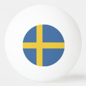 Schweden Tischtennisball (Rückseite)