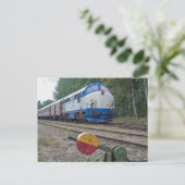 Schweden: TMX 1009 ( NOHAB ) in Kvillsfors Postkarte (Stehend Vorderseite)