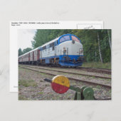 Schweden: TMX 1009 ( NOHAB ) in Kvillsfors Postkarte (Vorne/Hinten)