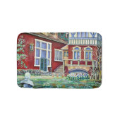 Schweden, Traditionelle Landschaft Badematte (Vorderseite)