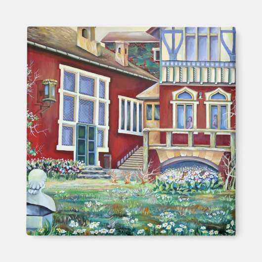 Schweden, Traditionelle Landschaft Magnet (Vorne)