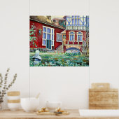 Schweden, Traditionelle Landschaft Poster (Küche)
