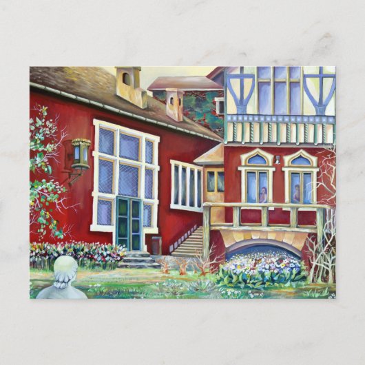 Schweden, Traditionelle Landschaft Postkarte (Vorderseite)