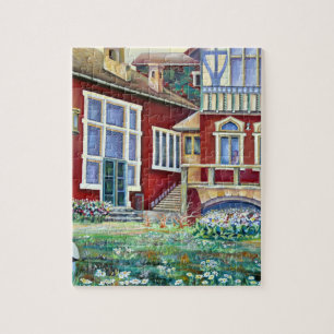 Schweden, Traditionelle Landschaft Puzzle