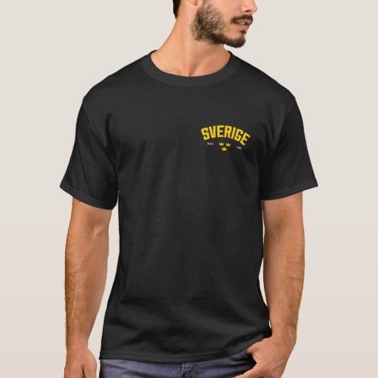 Schweden Tre Kronor Swedish Holiday T-Shirt (Vorderseite)