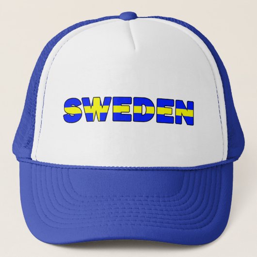 Schweden Truckerkappe (Vorderseite)