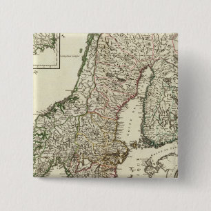 Schweden und Norwegen 10 Button