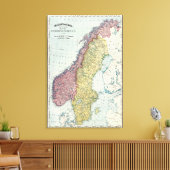 Schweden und Norwegen 2 Leinwanddruck (Insitu (Wohnzimmer))