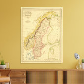 Schweden und Norwegen 3 Leinwanddruck (Insitu (Wohnzimmer))