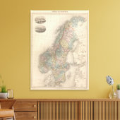 Schweden und Norwegen 4 Leinwanddruck (Insitu (Wohnzimmer))