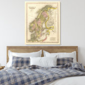 Schweden und Norwegen 5 Leinwanddruck (Insitu (Schlafzimmer))