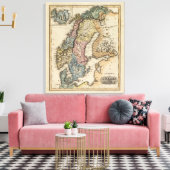 Schweden und Norwegen 5 Leinwanddruck (Insitu (Wohnzimmer))