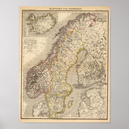 Schweden und Norwegen 5 Poster (Vorne)