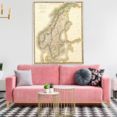 Schweden und Norwegen 6 Leinwanddruck (Insitu (Wohnzimmer))