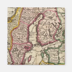 Schweden und Norwegen 6 Magnet