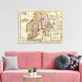 Schweden und Norwegen 7 Leinwanddruck (Insitu (Wohnzimmer))