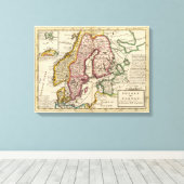 Schweden und Norwegen 7 Leinwanddruck (Insitu (Holzboden))