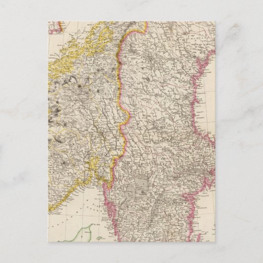 Schweden und Norwegen 7 Postkarte (Vorderseite)