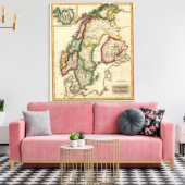 Schweden und Norwegen 8 Leinwanddruck (Insitu (Wohnzimmer))