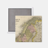 Schweden und Norwegen Magnet (Vorderseite/Rückseite)