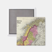 Schweden und Norwegen Magnet (Vorderseite/Rückseite)