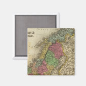Schweden und Norwegen Magnet (Vorderseite/Rückseite)
