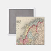 Schweden und Norwegen Magnet (Vorderseite/Rückseite)