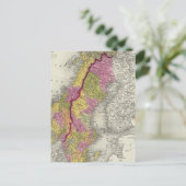 Schweden und Norwegen Postkarte (Stehend Vorderseite)