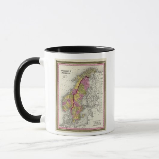 Schweden und Norwegen Tasse (Links)