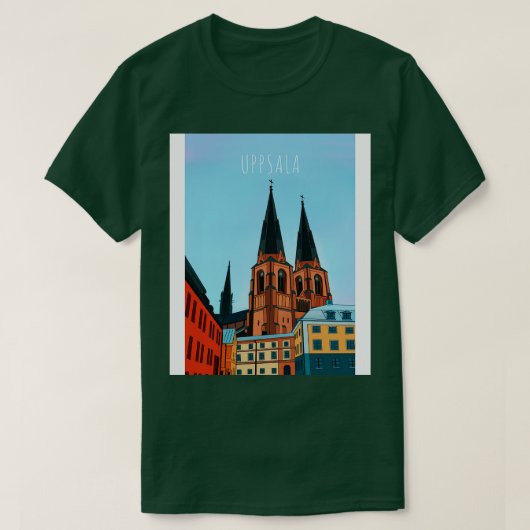 Schweden Uppsala T-Shirt (Design vorne)