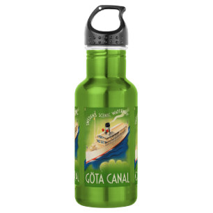 Schweden Vintage Reise Trinkflasche