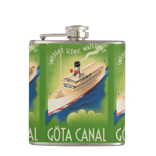 Schweden Vintage Travel Flask Flachmann