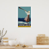Schweden - Vintage Travel Poster (Küche)