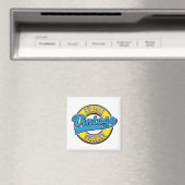 Schweden - Vintages Logo Magnet (In Situ (Geschirrspüler))