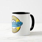 Schweden - Vintages Logo Tasse (VorderseiteRechts)