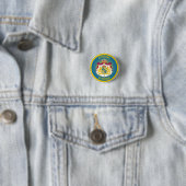 Schweden Wappen Kreisform Button (Beispiel)