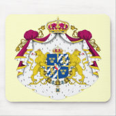 Schweden-Wappen Mousepad (Vorne)